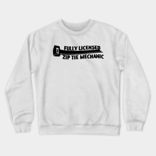 Fully Licensed Ziptie Mechanic Crewneck Sweatshirt